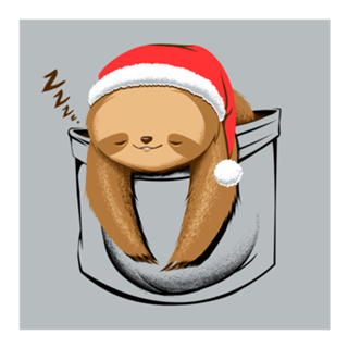 Sloth in a Pocket Xmas
