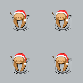 Sloth in a Pocket Xmas