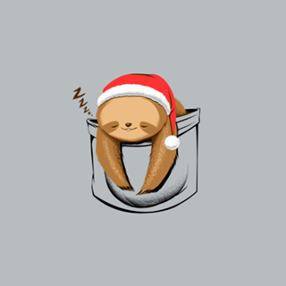 Sloth in a Pocket Xmas