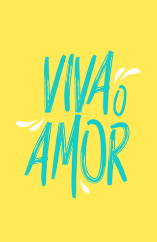 Viva o amor - amarelo