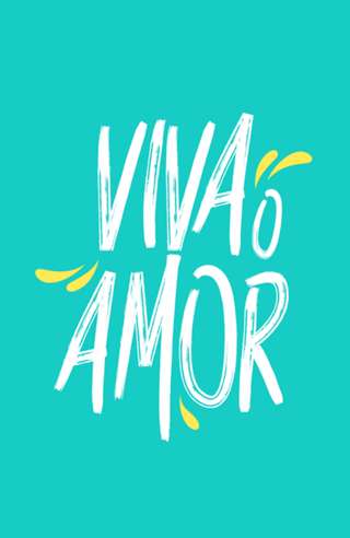 Viva o amor - azul