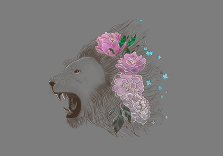 Leão Floral