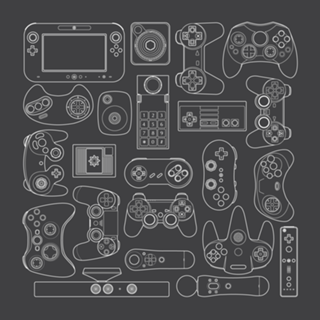 Game on · dark grey