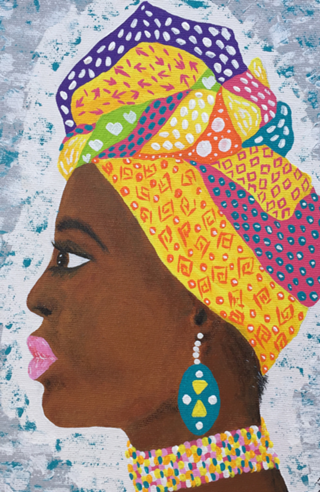 Negra com Turbante