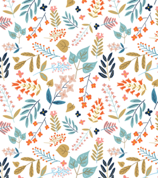 Botanical Harmony | Floral vintage Plants Colorful