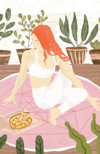 Yoga + Pizza