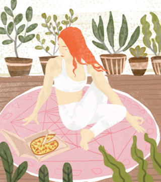 Yoga + Pizza