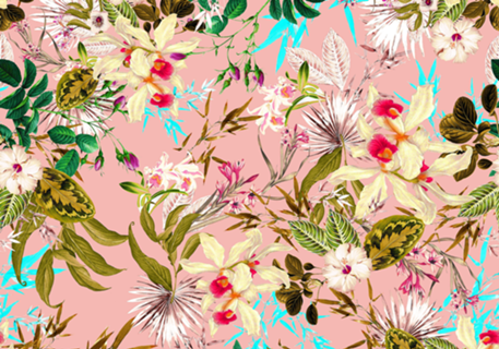 Gardenia | Vintage Botanical Nature Pattern