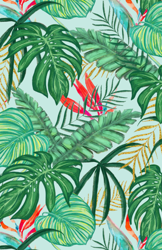 The Tropics-III | Jungle Botanical Bird