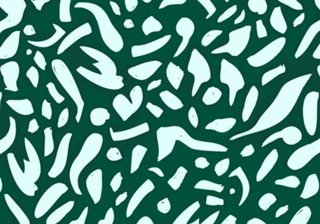 Deep Emrald | Green Terrazzo Pattern | Fun Funky