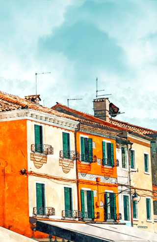 Burano Island | Colorful Patel Architecture