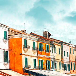 Burano Island | Colorful Patel Architecture
