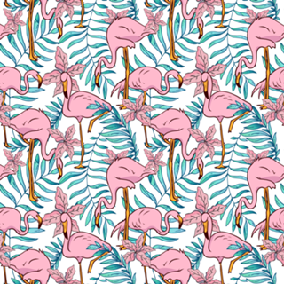 Boho Flamingo