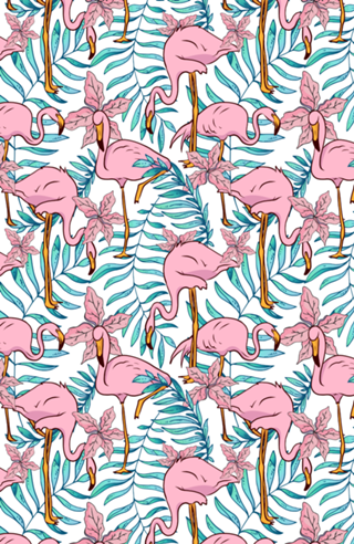 Boho Flamingo