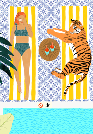 How To Vacay With Your Tiger, Human Animal