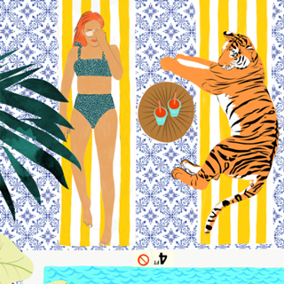 How To Vacay With Your Tiger, Human Animal