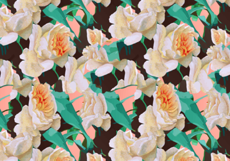Tropical & White Blossom