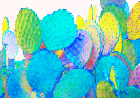 Holograph Cactus