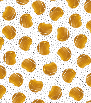 Stay Gold | Abstract Geometric Painting | Polka