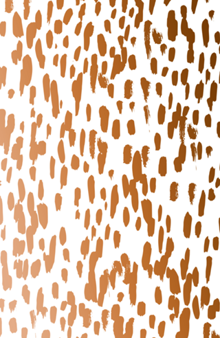 Copper Brushstrokes