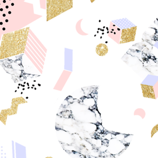 Marble Moon Abstraction
