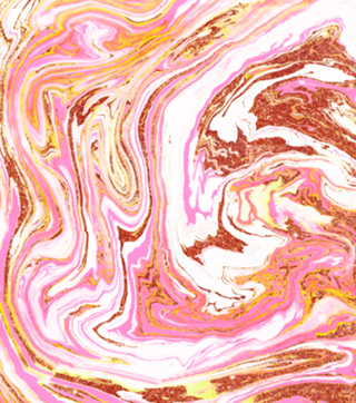 Marble & Rose Gold Dust