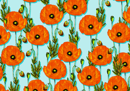 Peoni Garden | Boho Floral Meadow | Vintage