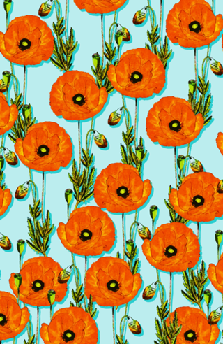 Peoni Garden | Boho Floral Meadow | Vintage