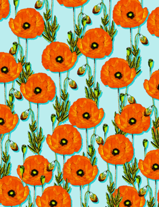 Peoni Garden | Boho Floral Meadow | Vintage