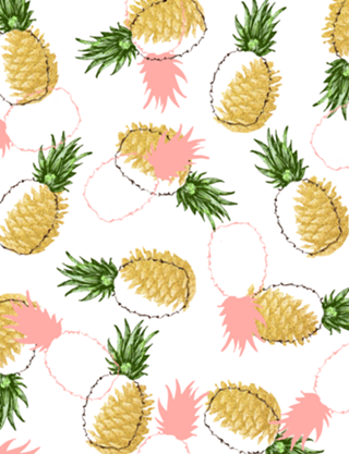 Pineapples & Pine Cones