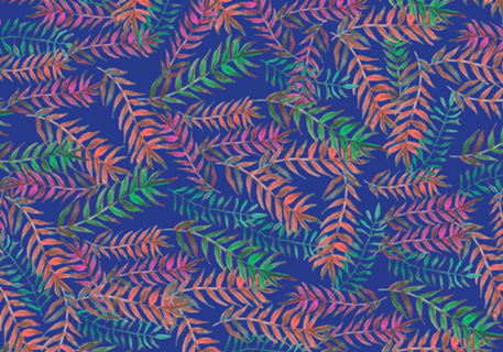Folhagem Azul