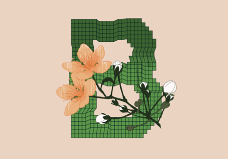 Monograma Floral B