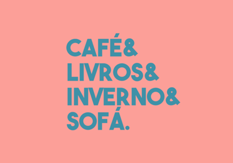 Café e livros coral