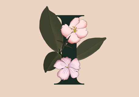 Monograma Floral I