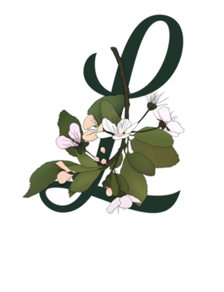 Monograma Floral L