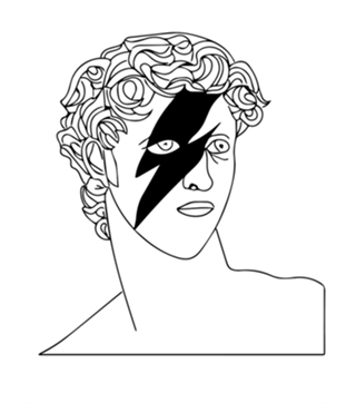 Black bowie