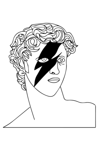Black bowie