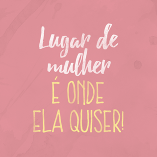 Lugar de mulher