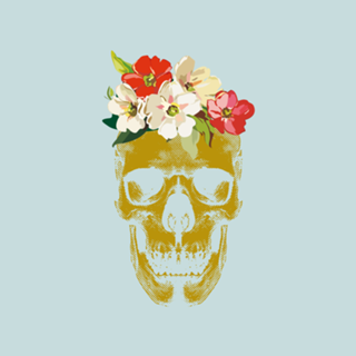 Floral Skull