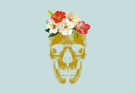 Floral Skull