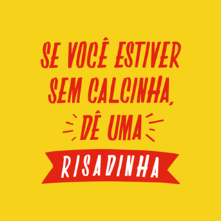 Cartaz Vernacular Brasileiro - Risadinha