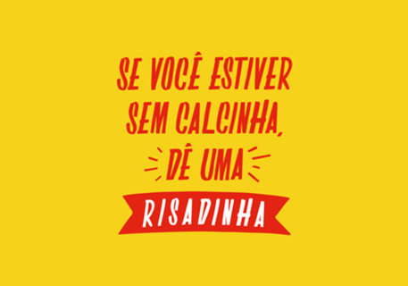 Cartaz Vernacular Brasileiro - Risadinha