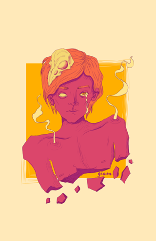 Through thought