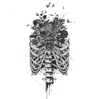 New life (b&w)