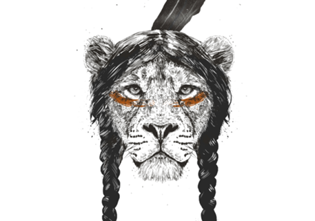 Warrior lion