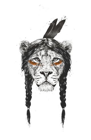 Warrior lion