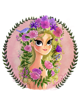 Flowers in her Hair