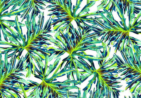 Pattern tropical leaf