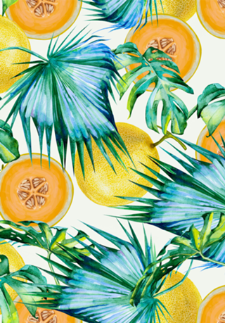 Leaf & melon