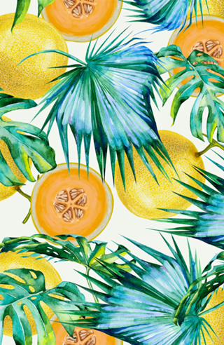 Leaf & melon